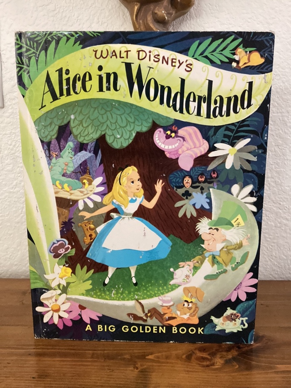 Vintage Walt Disney’s Alice in Wonderland Big Golden Book